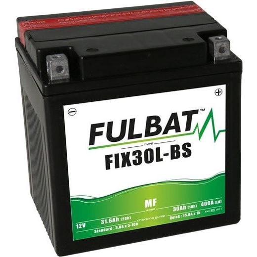 Akumulator brez vzdrževanja FULBAT FIX30L-BS (YIX30L-BS)
