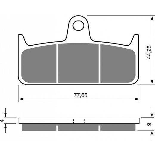 Zavorne obloge GOLDFREN 301 S33 STREET FRONT