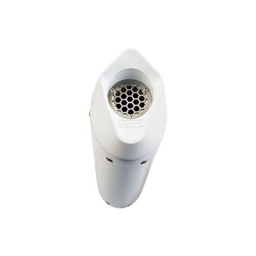 Slip-on exhaust GPR ALBUS EVO4 E5.CF.11.1.ALBE5 White glossy