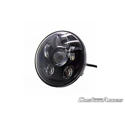Headlight CUSTOMACCES OVNI II HL0002N črna