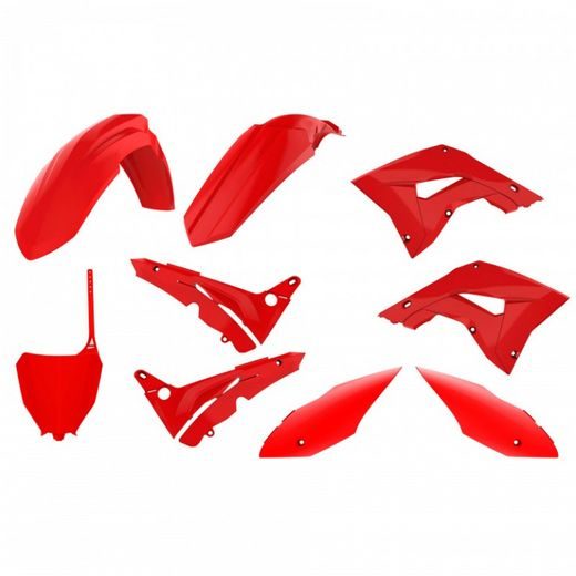 Set plastik POLISPORT 91089 restyling Rdeč