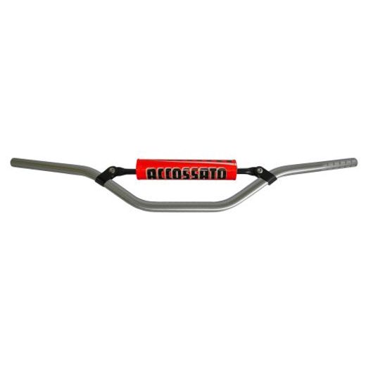 Krmilo - balanca ACCOSSATO aluminium, 22 mm srebrna
