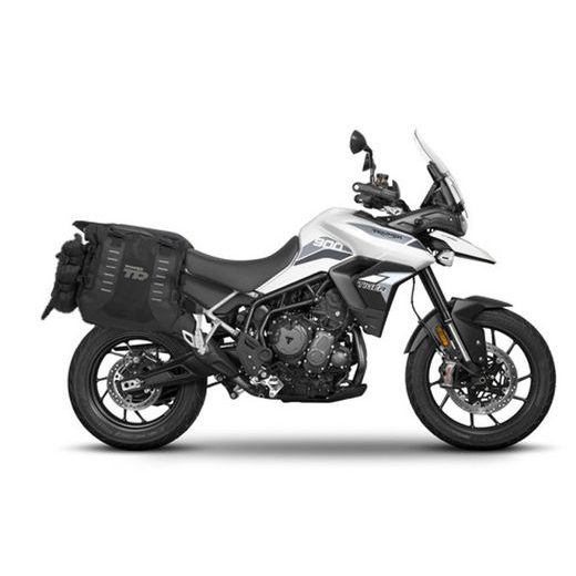 Set of SHAD TERRA TR40 adventure saddlebags, including mounting kit SHAD TRIUMPH TIGER 900/GT/RALLY
