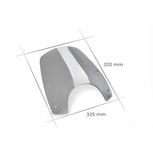 Windshield PUIG NEW GEN. SPORT 21634H smoke