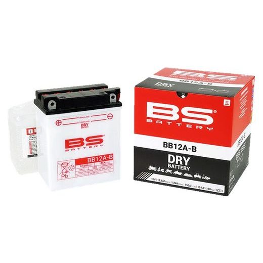 Konvencionalen akumulator (priložena kislina) BS-BATTERY BB12A-B (YB12A-B) Kislina priložena