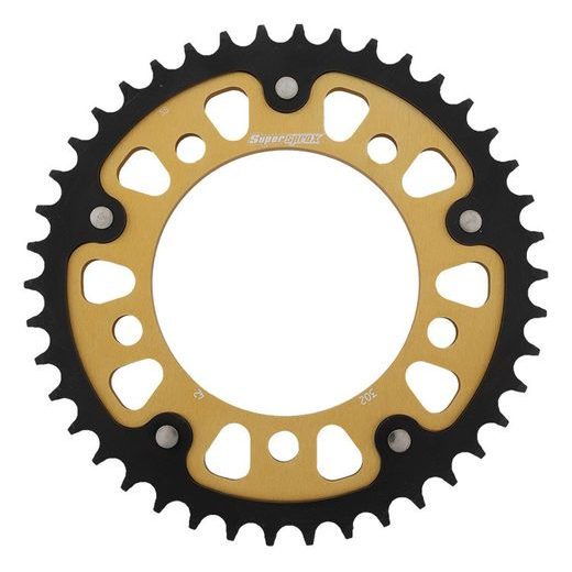 Zadnji verižnik (zobnik) SUPERSPROX STEALTH RST-302:42-GLD zlata 42T, 530