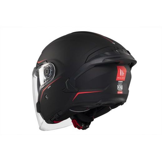 Helmet MT Helmets COSMO SV SOLID A1 MATT BLACK S