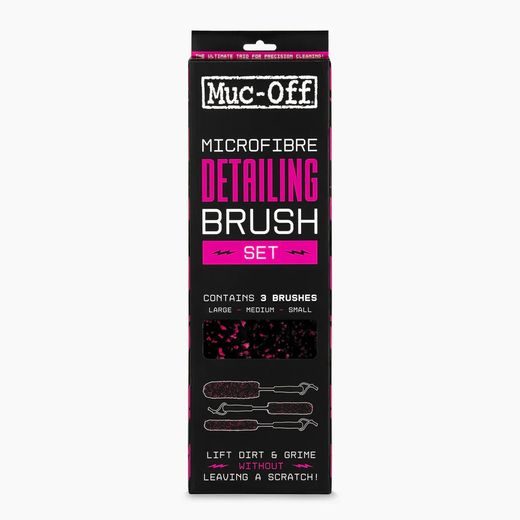 Microfibre Detailing Brush Set MUC-OFF 21416 (3 pieces)