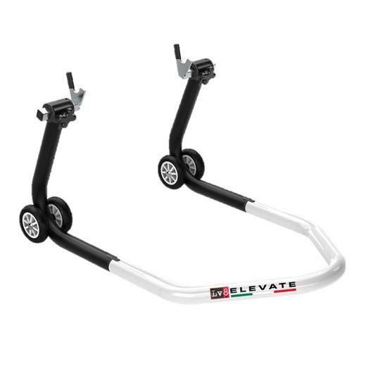 Universal rear stand LV8 E620LV.KW with V fork cursors black/white