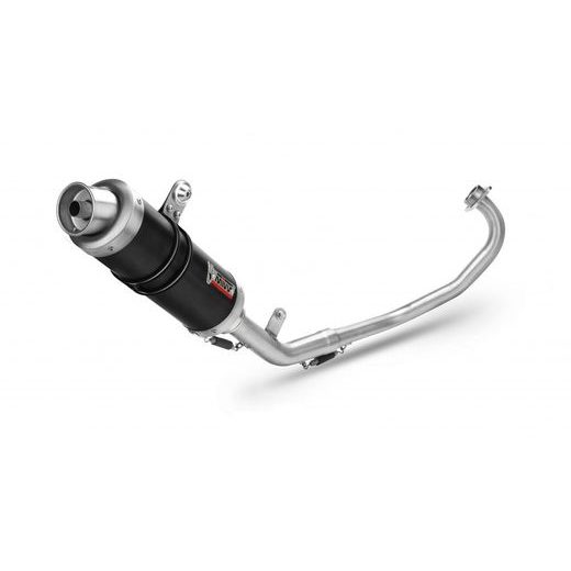 Celoten izpušni sistem 1x1 MIVV GP Y.047.LXB steel black d105