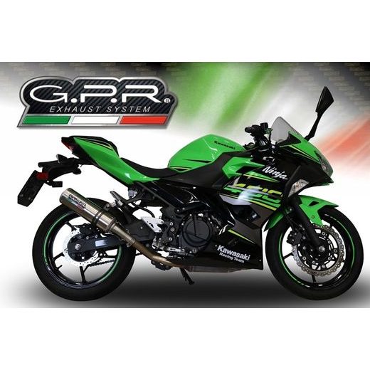 Slip-on exhaust GPR M3 E5.K.173.1.M3.INOX Brushed Stainless steel