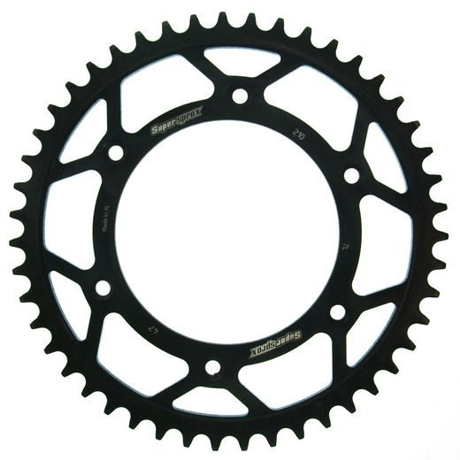 Verižni set EK - Srebrna chain 520 DEX, X-ring (X, NX, QX, XS), CHK front sprocket SUPERSPROX, CHK rear sprocket SUPERSPROX za HONDA CRF 150 F 2006-2018