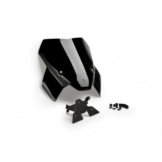 Windshield PUIG NEW GEN. SPORT 20886N črna