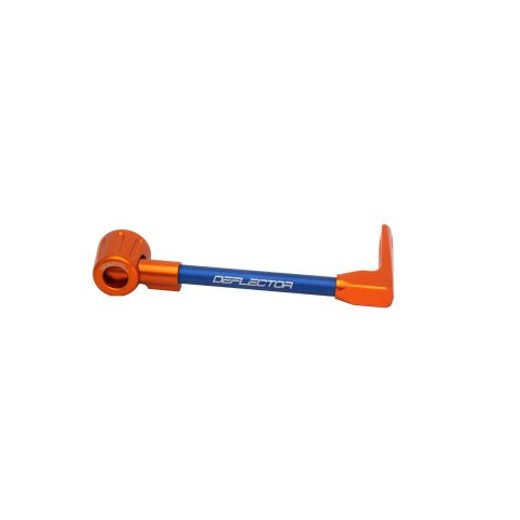 Lever guard ACCOSSATO DE001 with blue hose and joint right, aluminium