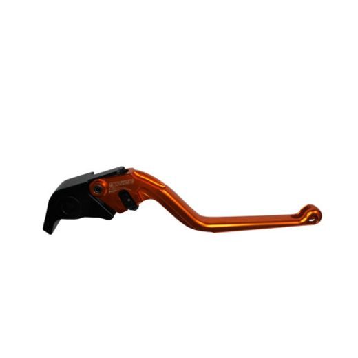 Ročica zavore ACCOSSATO EDD001 fixed CNC-worked aluminium, orange
