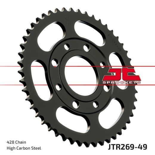 Zadnji verižnik (zobnik) JT JTR 269-49 49T, 428