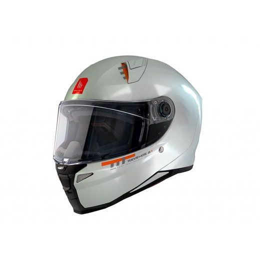 Integralna čelada MT Helmets REVENGE 2 S SOLID A0 GLOSS WHITE S