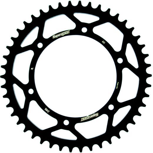 Zadnji verižnik (zobnik) SUPERSPROX RFE-245:46-BLK črna 46T, 520