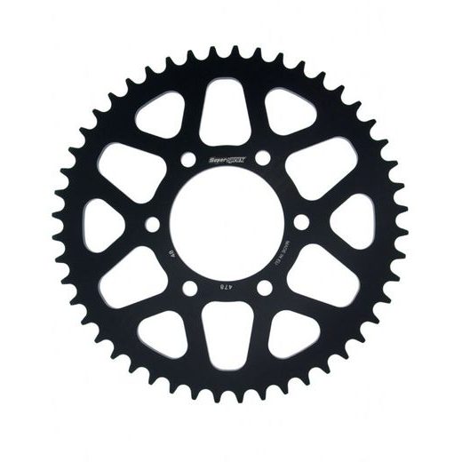 Rear ALU sprocket SUPERSPROX RAL-478:48-BLK črna 48T, 520