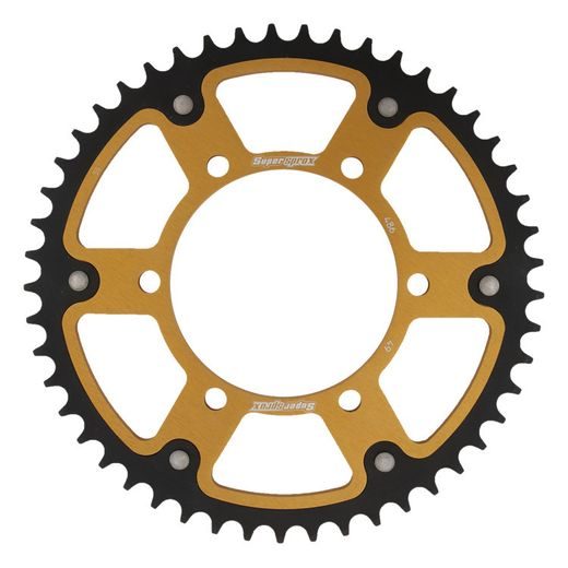 Zadnji verižnik (zobnik) SUPERSPROX STEALTH RST-486:49-GLD zlata 49T, 520