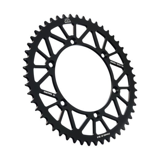 Aluminijasti zadnji verižnik (zobnik) JT JTA 460-51BLK 51T, 520 Črn
