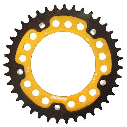Zadnji verižnik (zobnik) SUPERSPROX STEALTH RST-302:39-GLD zlata 39T, 530