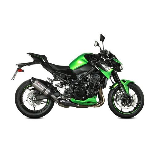 Dušilec (lonec) MIVV SUONO K.052.L7 Nerjaveče jeklo / Karbonska kapa for KAWASAKI Z 900 (2020-2024)