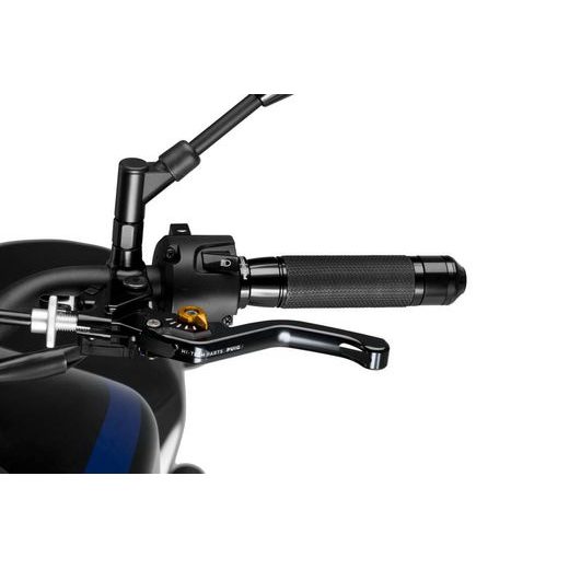 Clutch lever without adapter PUIG 3.0 230NO kratka (short) black/gold