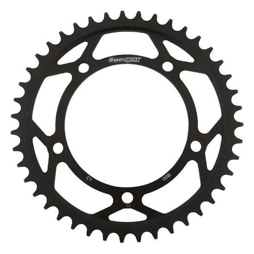Zadnji verižnik (zobnik) SUPERSPROX RFE-1800:43-BLK črna 43T, 530