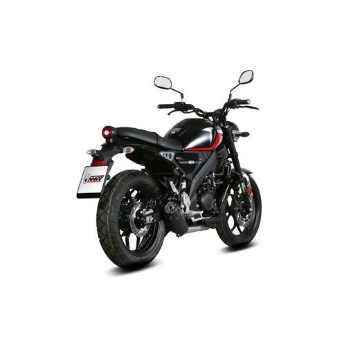 Celoten izpušni sistem 1x1 MIVV HR-1 Y.075.LH1BG Black with carbon cap