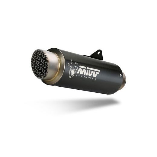 Full exhaust system 3x1 MIVV GPpro Y.078.LXBP Črn