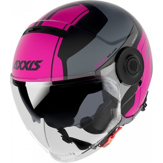 JET čelada AXXIS RAVEN SV ABS milano matt pink L