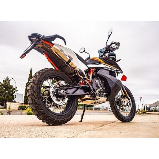 Slip-on exhaust GPR DEEPTONE INOX KT.105.1.RACE.DE Brushed Stainless steel