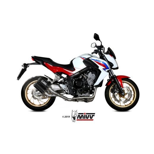 Full exhaust system 4x2x1x2 MIVV MK3 H.073.SM3C Karbon