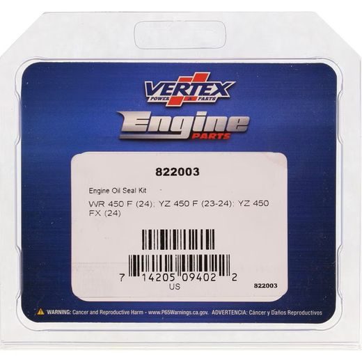 Engine Oil Seal Kit WINDEROSA 822003