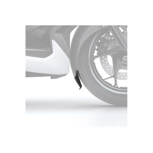 Front fender extension PUIG 3664N črna