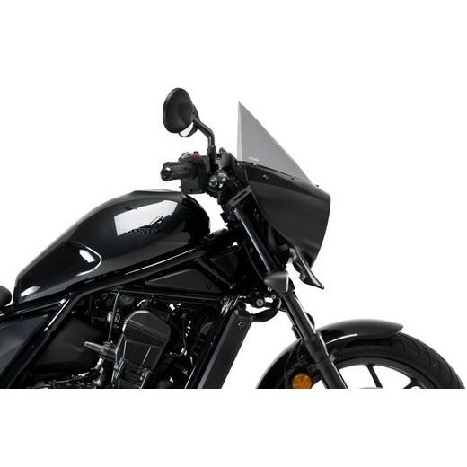 Semifairing PUIG MIRAGE 21461H smoke gloss black housing