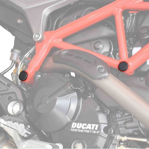 Chassis cap covers PUIG 9634N črna