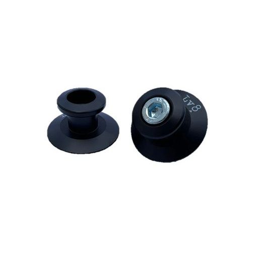 Aluminium bobbins LV8 DIAVOL E201/06100N M6x1 črna