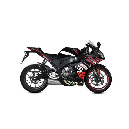 Celoten izpušni sistem 1x1 MIVV DELTA RACE A.022.LDRX Stainless steel