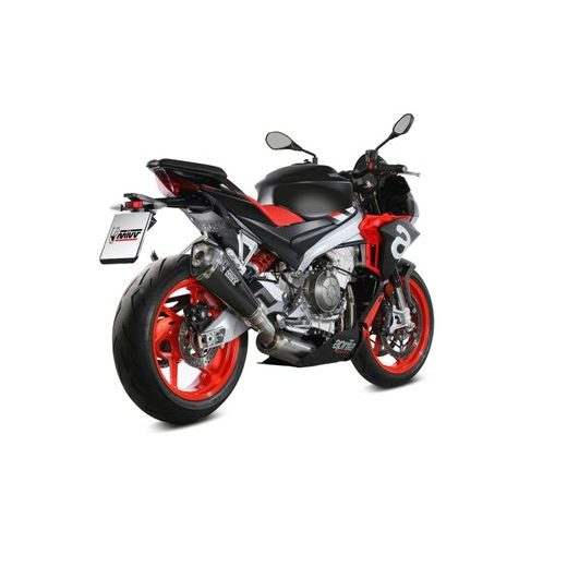 Celoten izpušni sistem 1x1 MIVV DELTA RACE A.013.LDRC Karbon