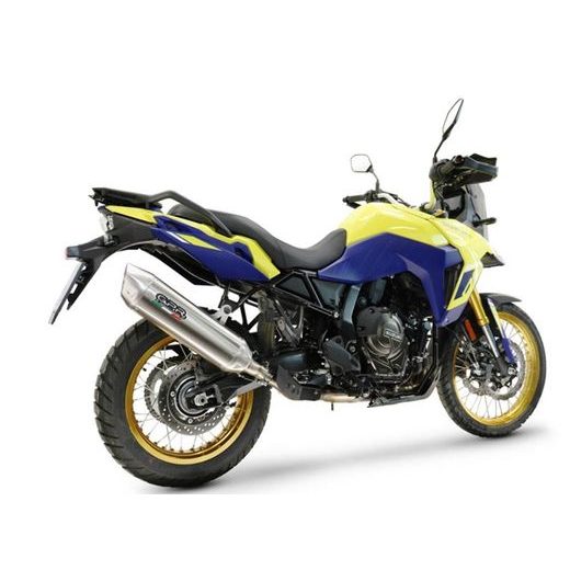 Slip-on exhaust GPR FURORE-X ACCIAIO INOX E5.S.207.FUXIO Brushed Stainless steel