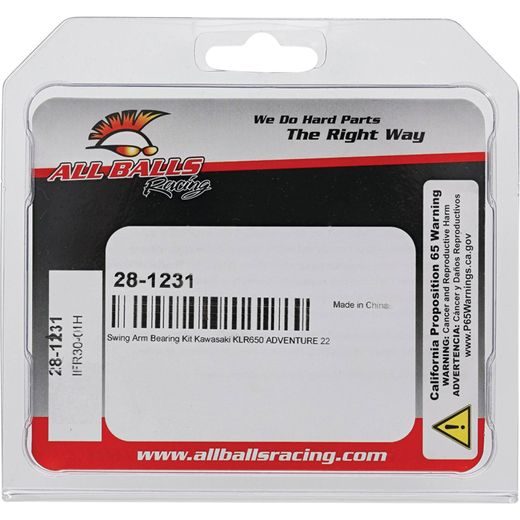 Swing Arm Bearing Kit All Balls Racing 28-1231
