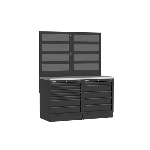 Workbench LV8 EVS16-01X with stainless steel top