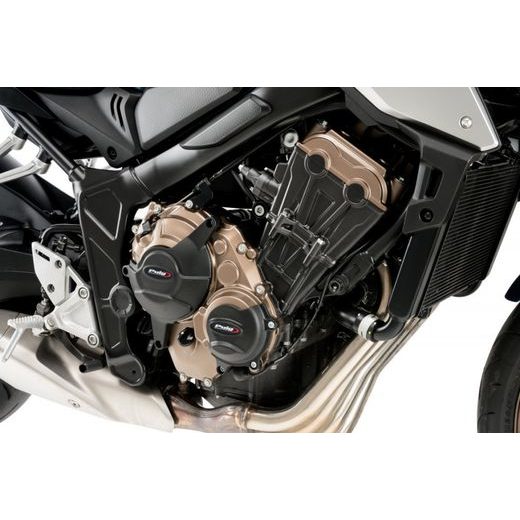 Engine protective covers PUIG 21367N črna