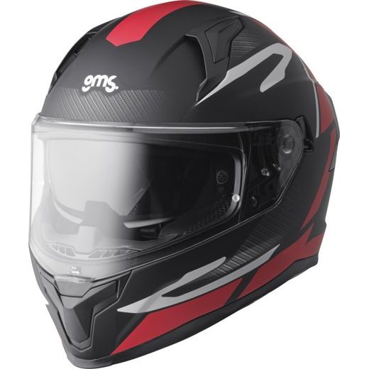 Integralna čelada GMS VELOX ZG12601 graphic matt black-red-white L