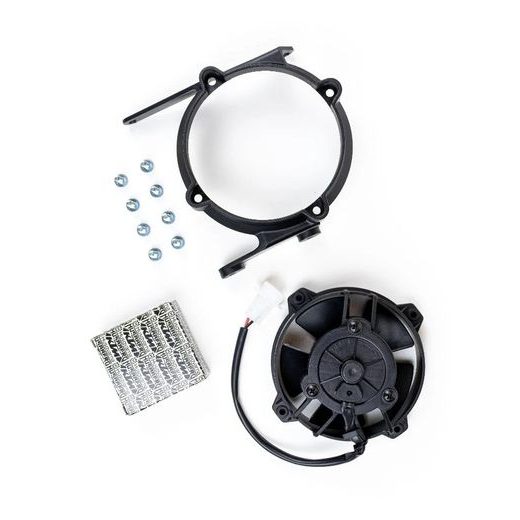 Radiator cooling fan and mounting kit SPAL EP-RFT-TPI with relay