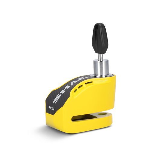 Disc lock with alarm SHAD SC62A C0S6203A yellow pin 10mm