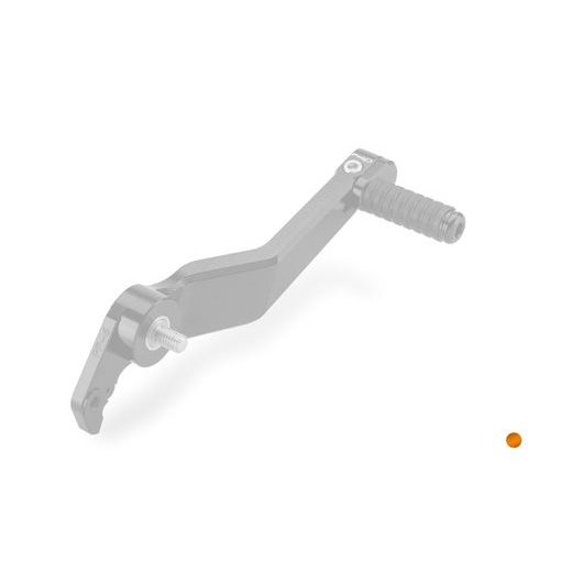 Brake foot pedal PUIG 22206T oranžna adjustable