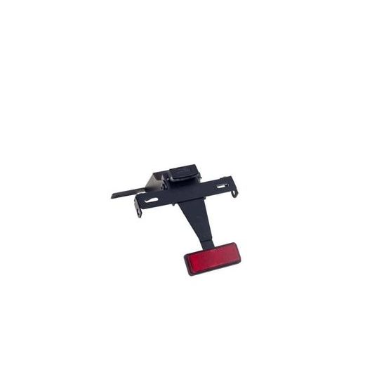 Adjustable license support PUIG 5319N črna